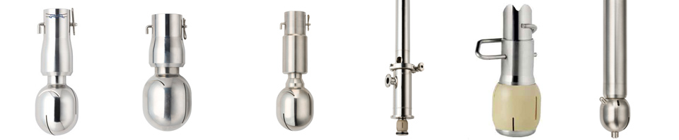 bolas rociadoras en grande